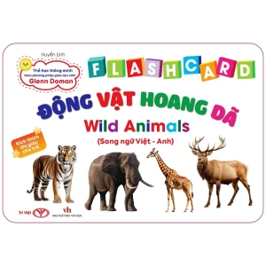 FLASHCARD ĐỘNG VẬT HOANG DÃ - WILD ANIMALS